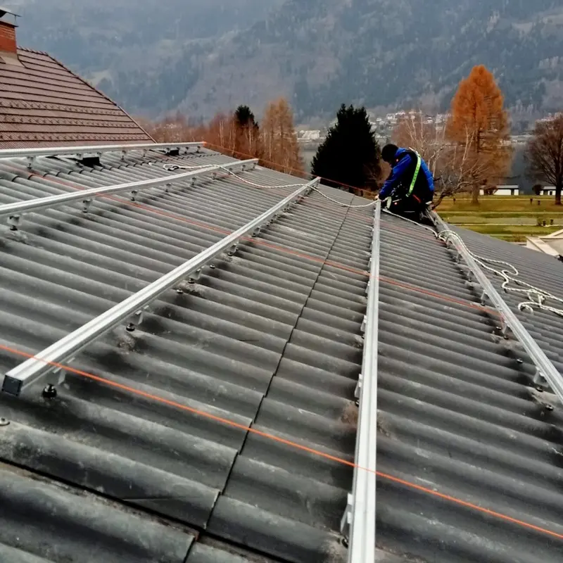 Erweiterung der Photovoltaikanlage bei Seecamping Mentl