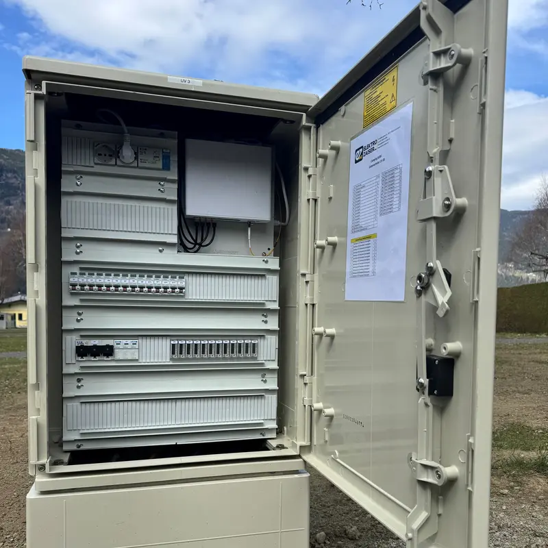Strom, Fernauslesung, Glasfaser und WLAN bei Seecamping Kölbl